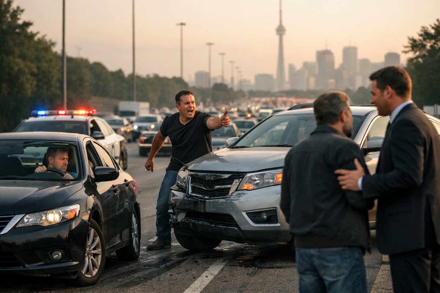Can You Sue Someone for Road Rage in Ontario?