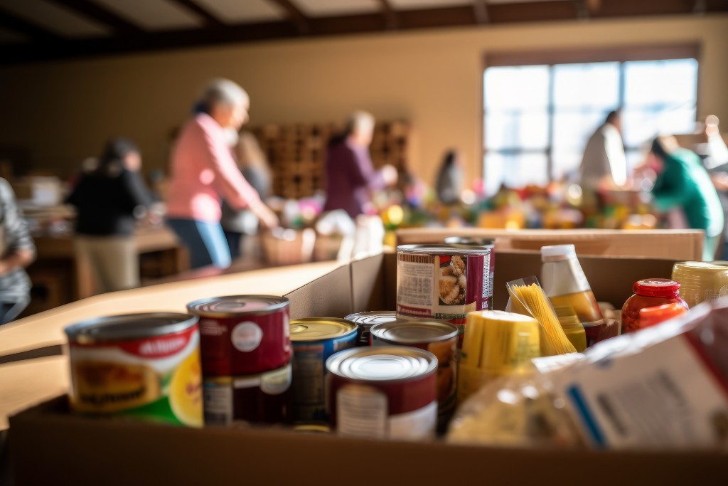 Preszler Donates to Daily Bread Food Bank